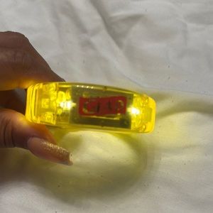 Yellow LED Wearable Wristband